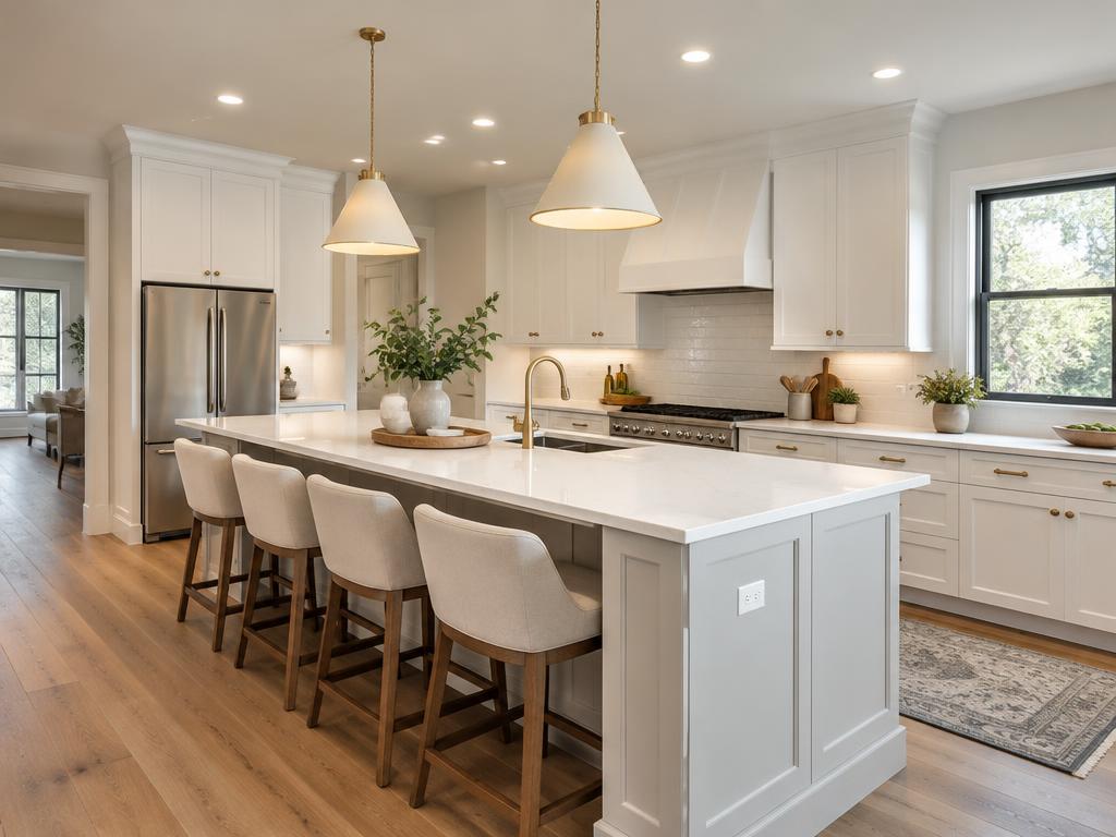 Kitchen lighting & fixture planning — generated concept image